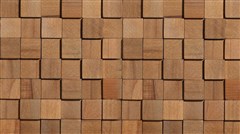 STEGU® Dřevěný obklad CUBE 1